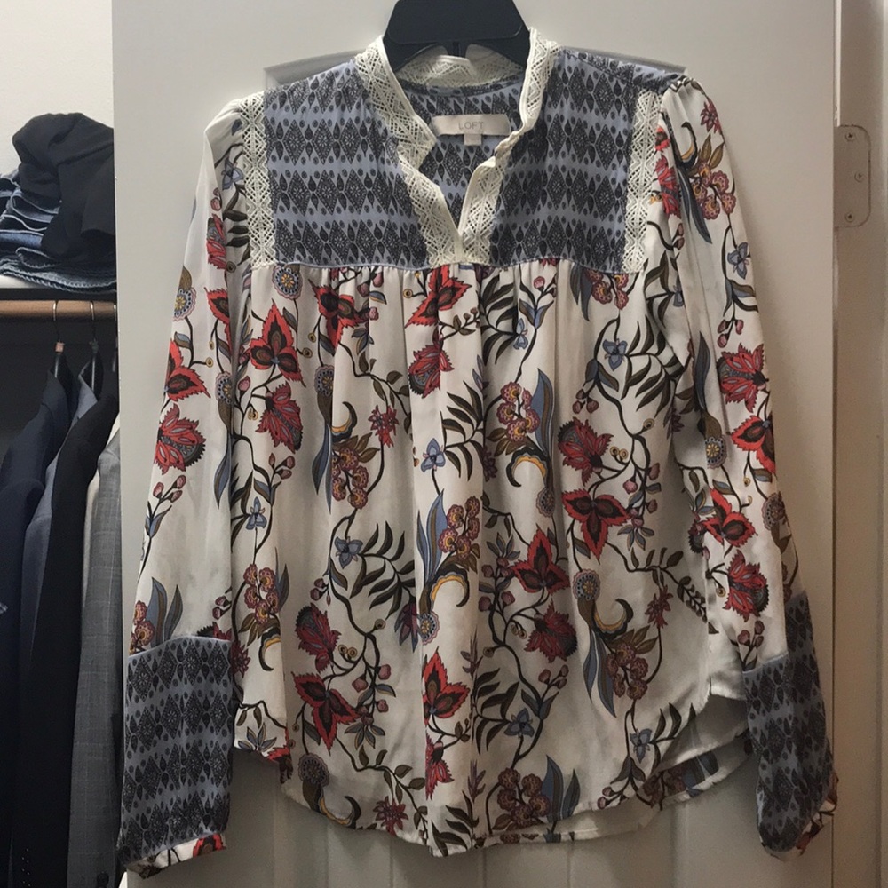 Loft blouse
